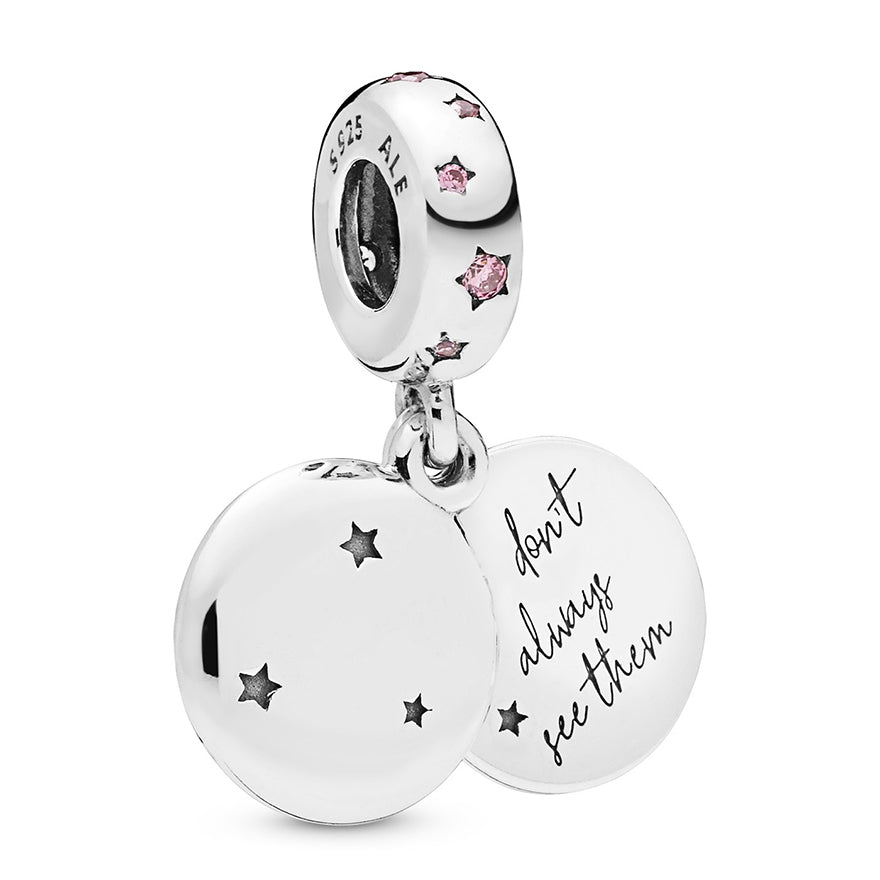 Pandora Forever Sisters Dangle Charm | 798012FPC