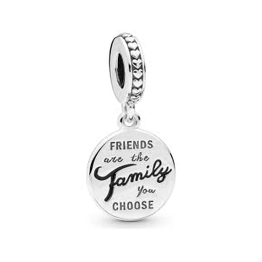 Pandora Friends are Family Dangle Charm | 798124EN16