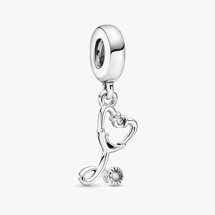 Pandora Stethoscope Heart Dangle Charm | 799072C01