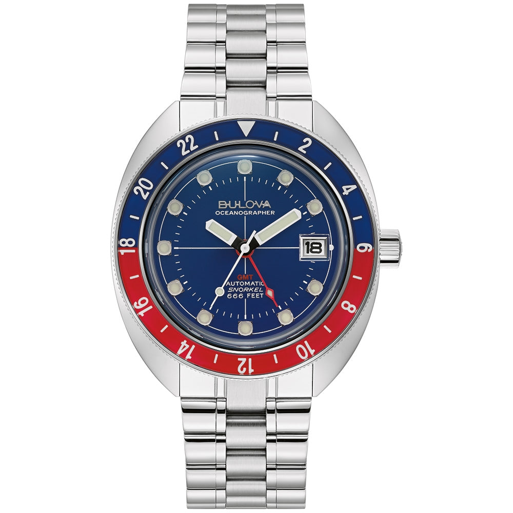 Bulova Oceanographer GMT Automatic Men's Watch | 96B405