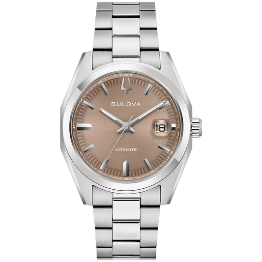 Bulova Surveyor Automatic 39mm Brown Dial Watch | 96B470