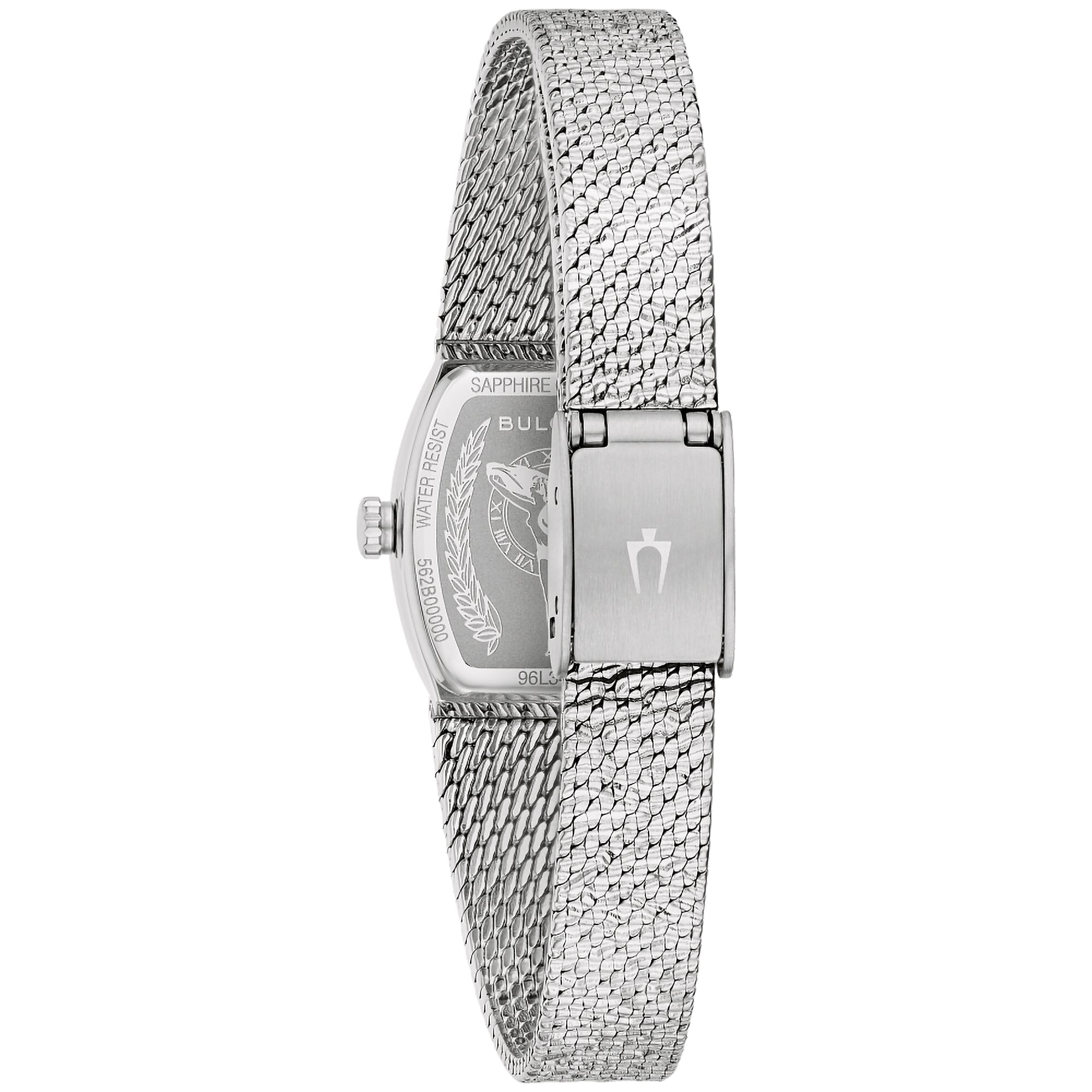 Bulova Goddess Of Time Blue Dial Watch | 96L343 – Ann-Louise Jewellers