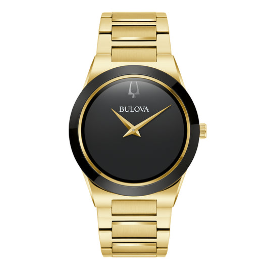 Bulova Millennia Black Dial Watch | 97A183