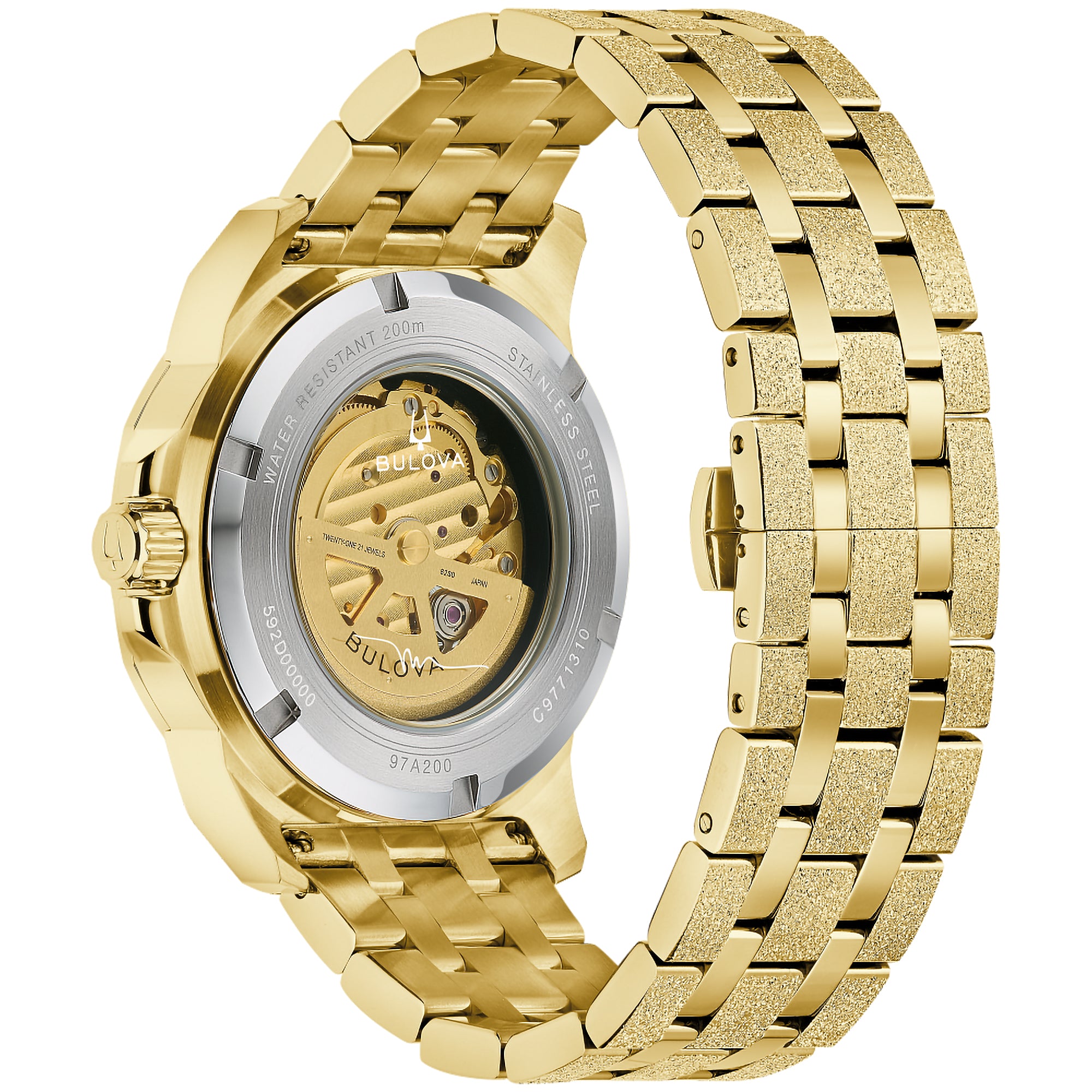 Bulova Marine Star Champagne Dial Watch | 97A200