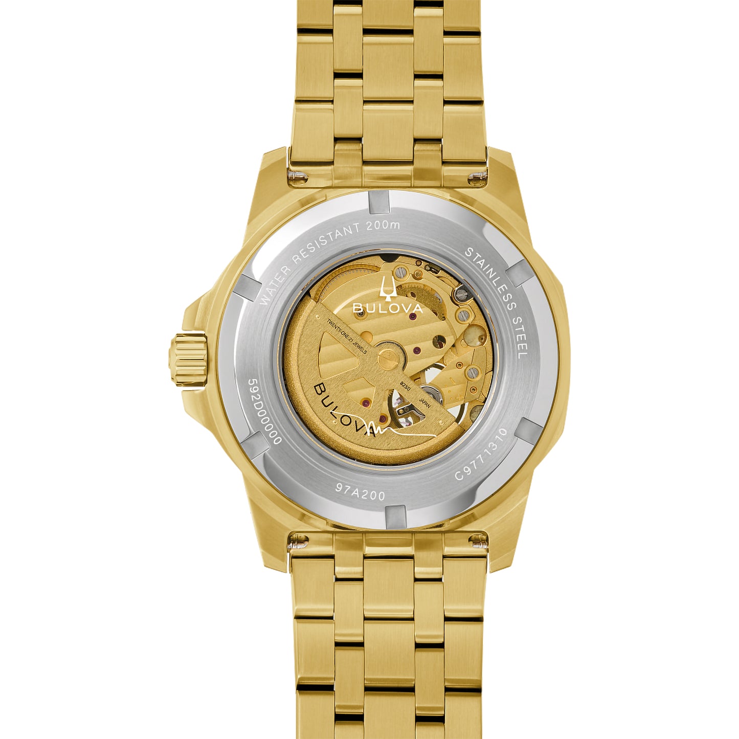Bulova Marine Star Champagne Dial Watch | 97A200