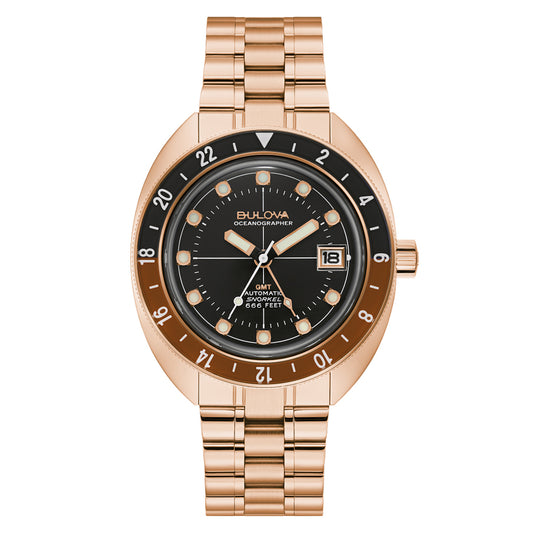 Bulova Oceanographer GMT Automatic Men's Watch | 97B215