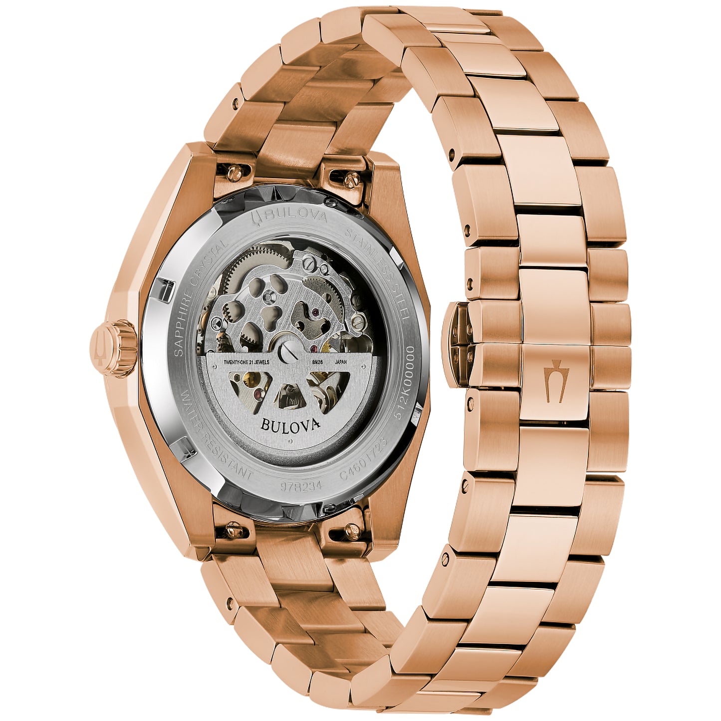 Bulova Surveyor Automatic 39mm Purple Dial Watch | 97B234