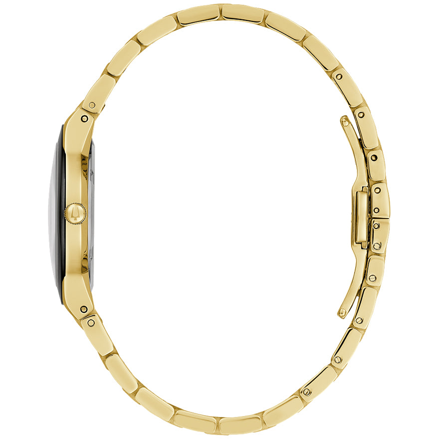 Bulova Millennia Gold Tone Ladies Watch | 97L175