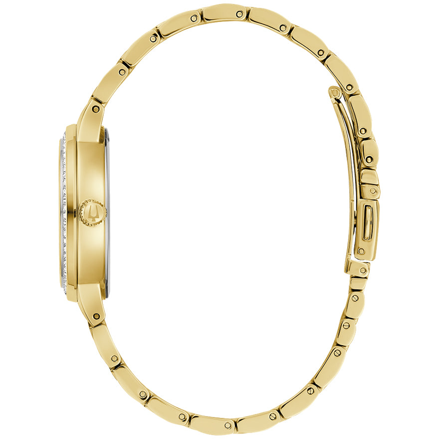 Bulova Phantom Gold Tone Ladies Watch | 97L176