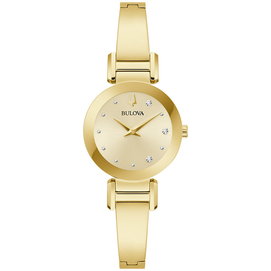 Bulova Marc Anthony Collection Champagne Dial Watch | 97P164