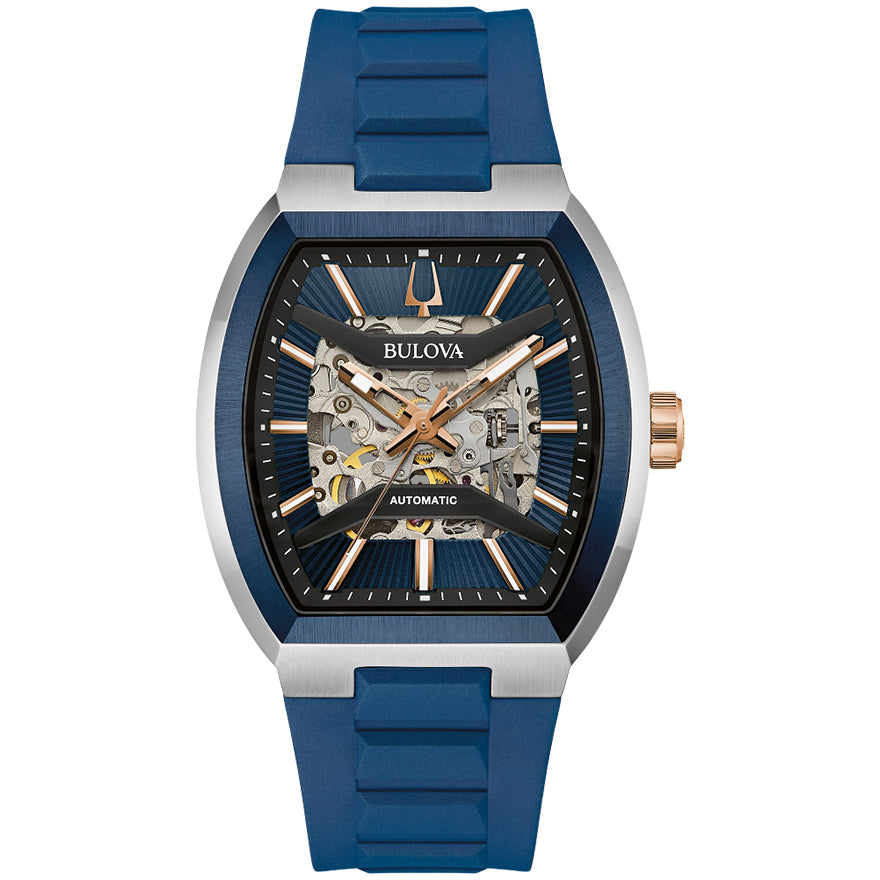 BULOVA 腕時計　79250318N04S Bulova Maquina Automatic Men's Watch 98A318 – Ann-Louise Jewellers