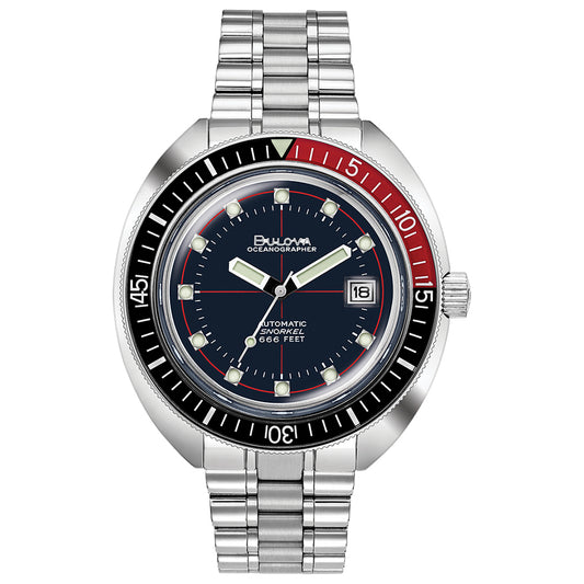 Bulova Oceanographer Devil Diver Stainless Steel Watch 98B320