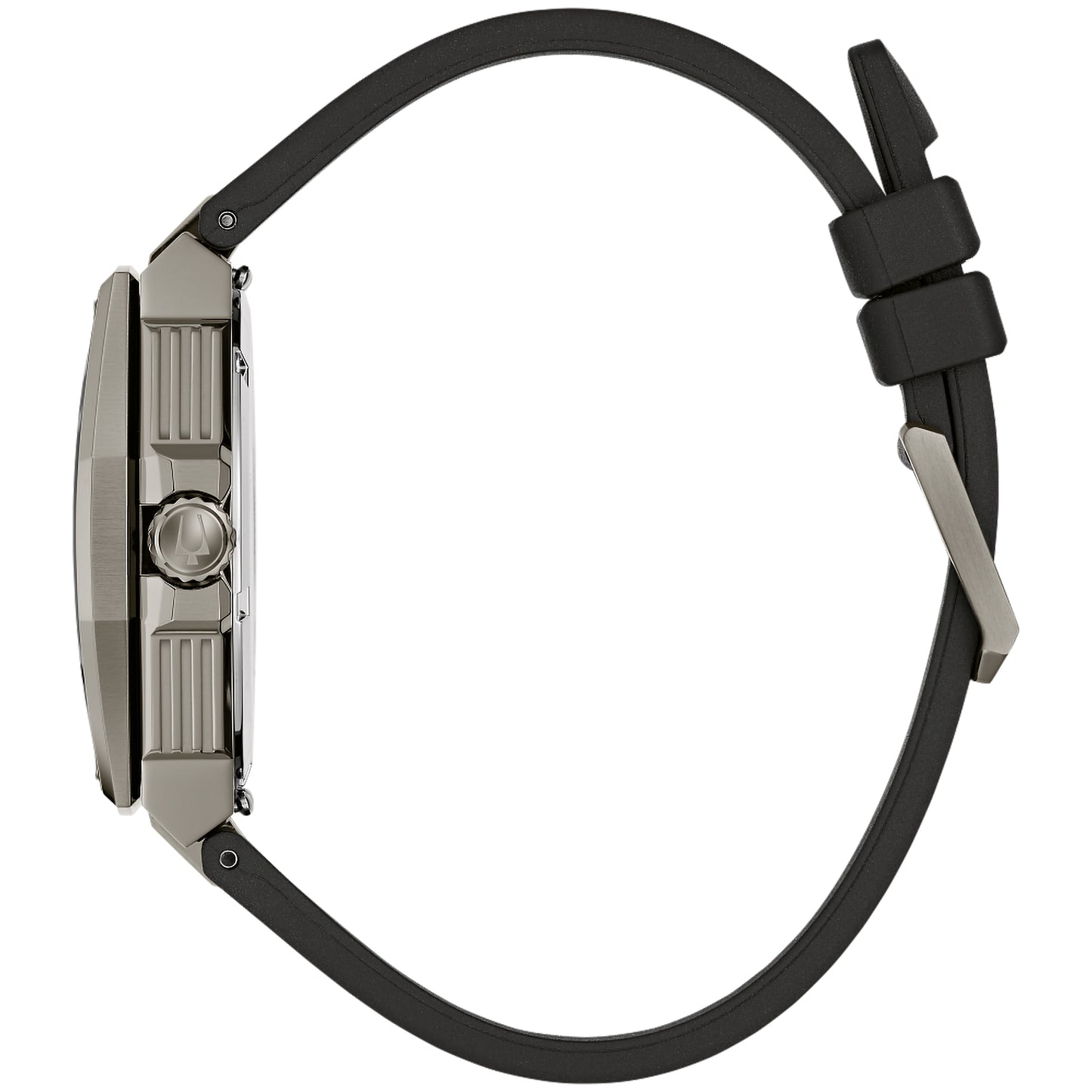 Bulova Series X White Dial Rubber Strap Watch | 98B457
