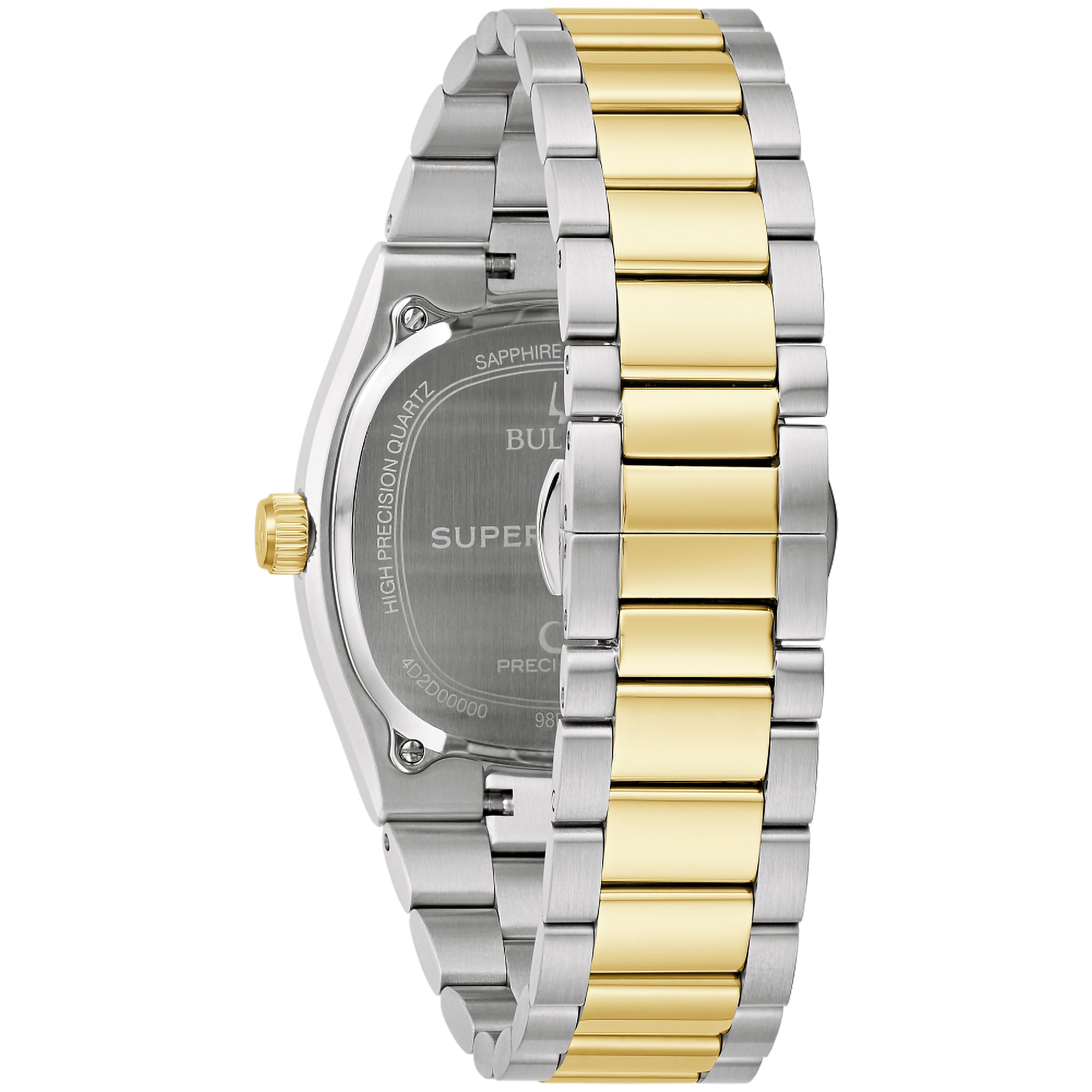 Bulova Super Seville Black Dial Watch | 98B458 – Ann-Louise Jewellers