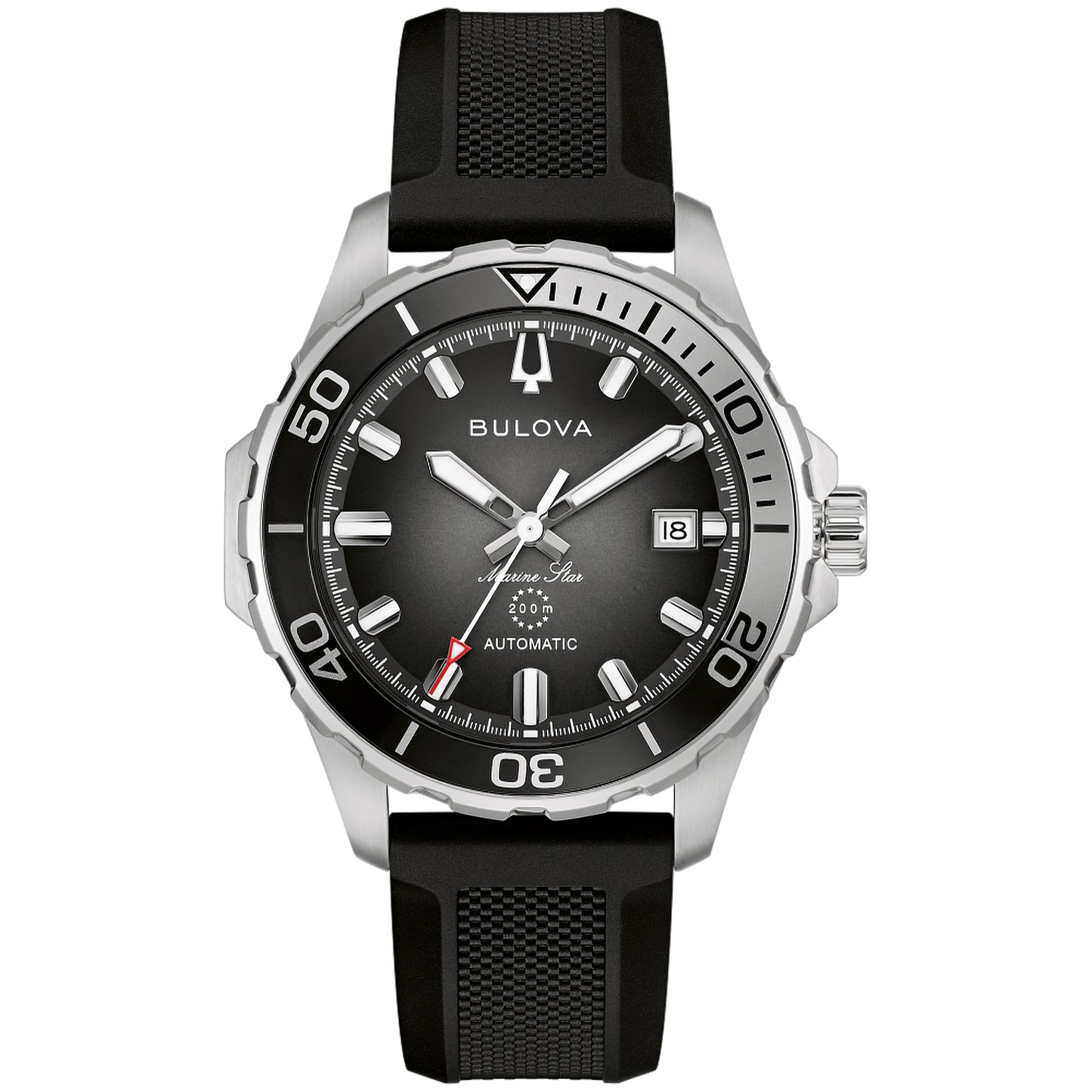 Bulova Marine Star Black Dial Watch | 98B465