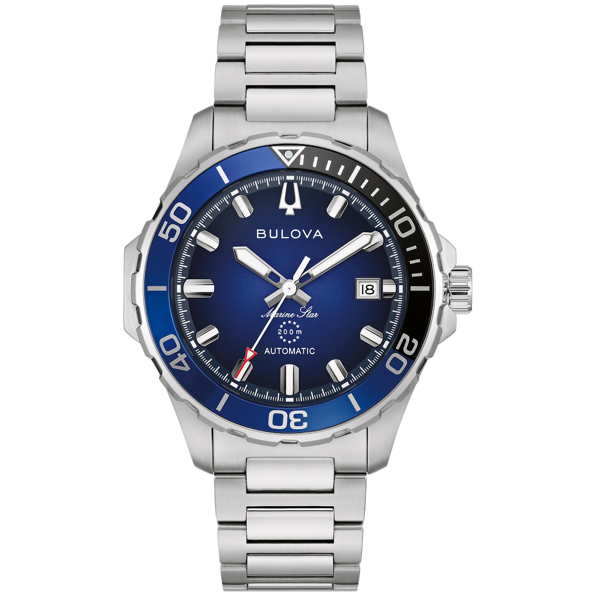Bulova Marine Star Blue Dial Watch | 98B466