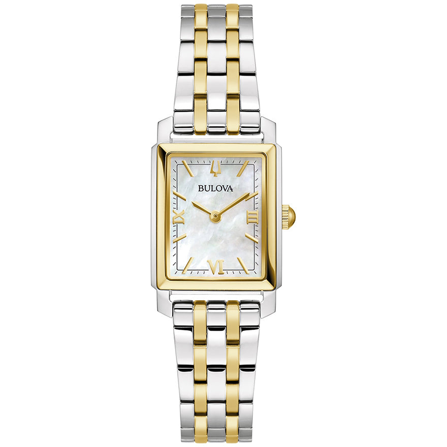 Bulova heart watch two tone best sale