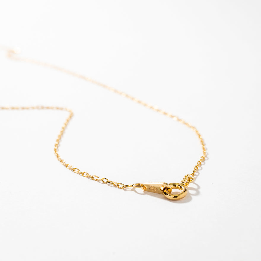10K Italian Yellow Gold 1mm Open Cable Chain (18