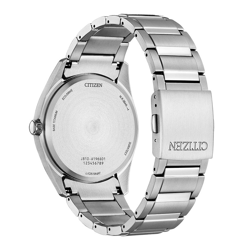 Citizen Eco-Drive Mens Super Titanium Eco-Drive Watch 41.5mm