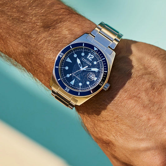 Citizen Eco-Drive Terra Force Blue Dial Watch | AW1886-59L
