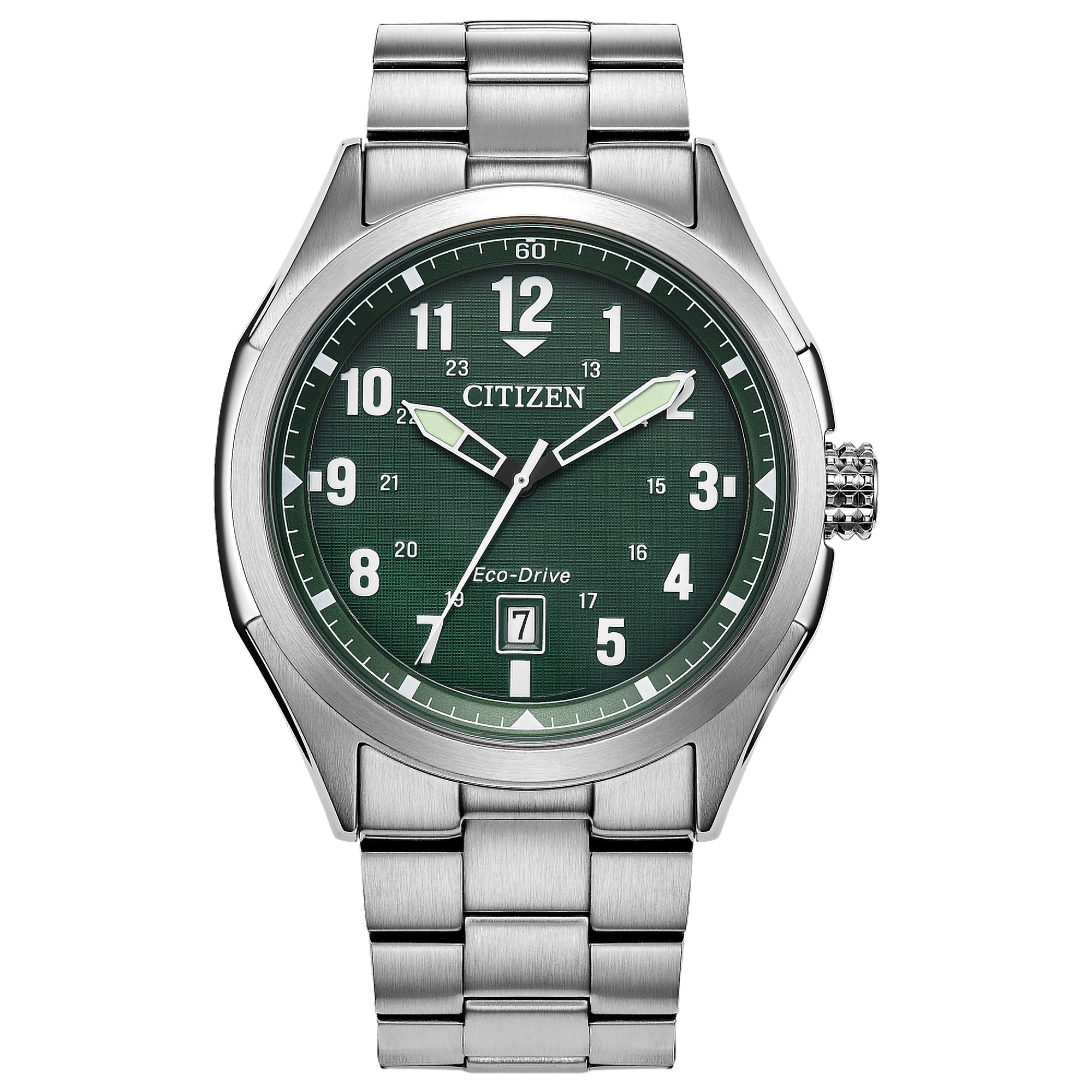 Citizen Eco-Drive Terra Force Green Dial Watch | AW1890-51X