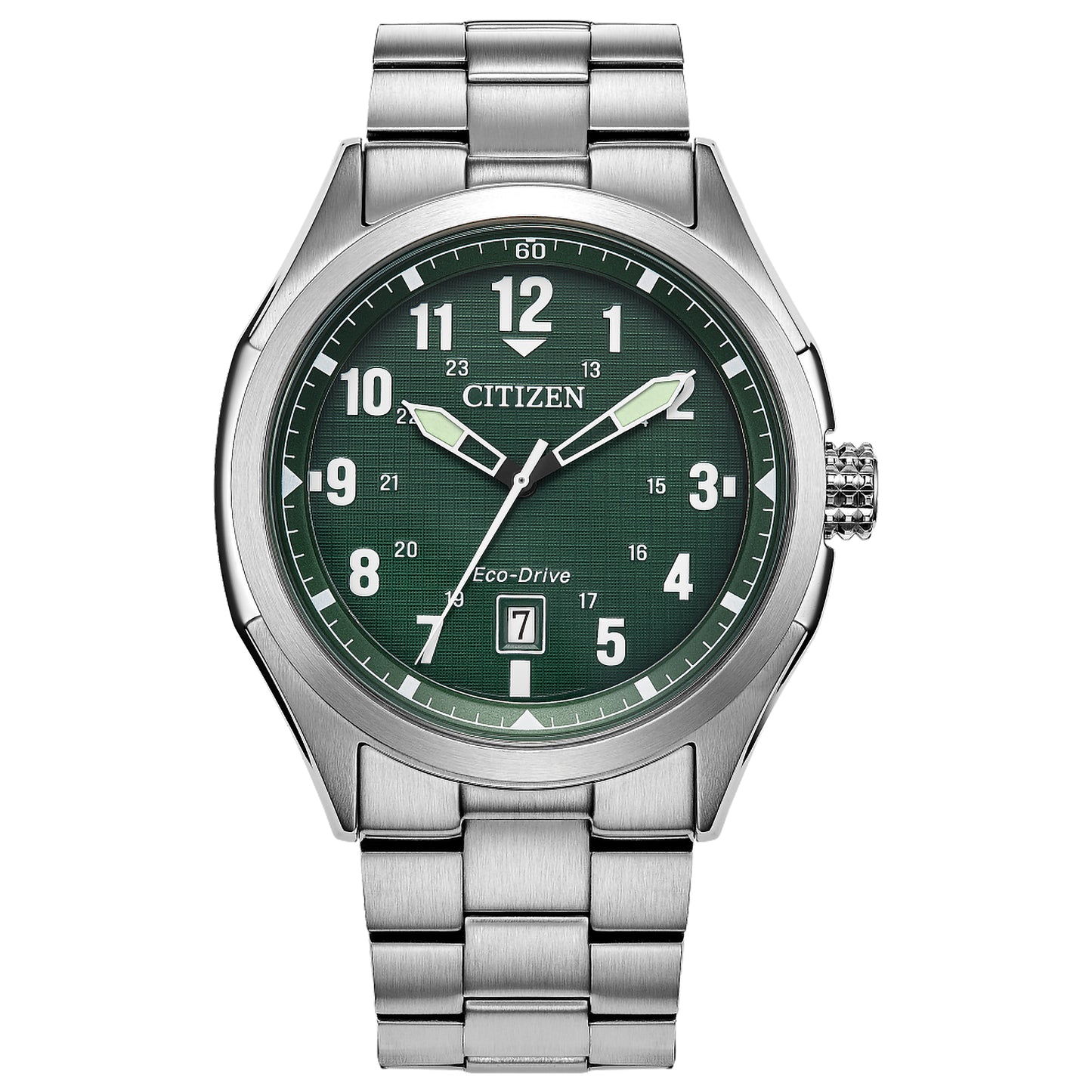 Citizen Eco-Drive Terra Force Green Dial Watch | AW1890-51X
