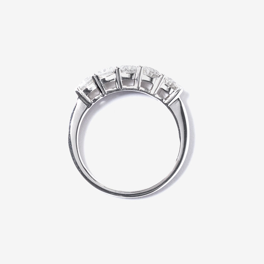 Diamond Anniversary Ring in 14K White Gold (1.00 ct tw)