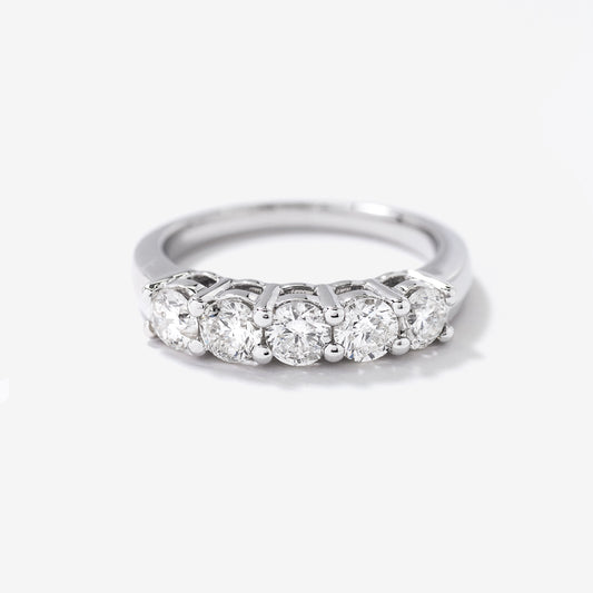 Diamond Anniversary Ring in 14K White Gold (1.00 ct tw)