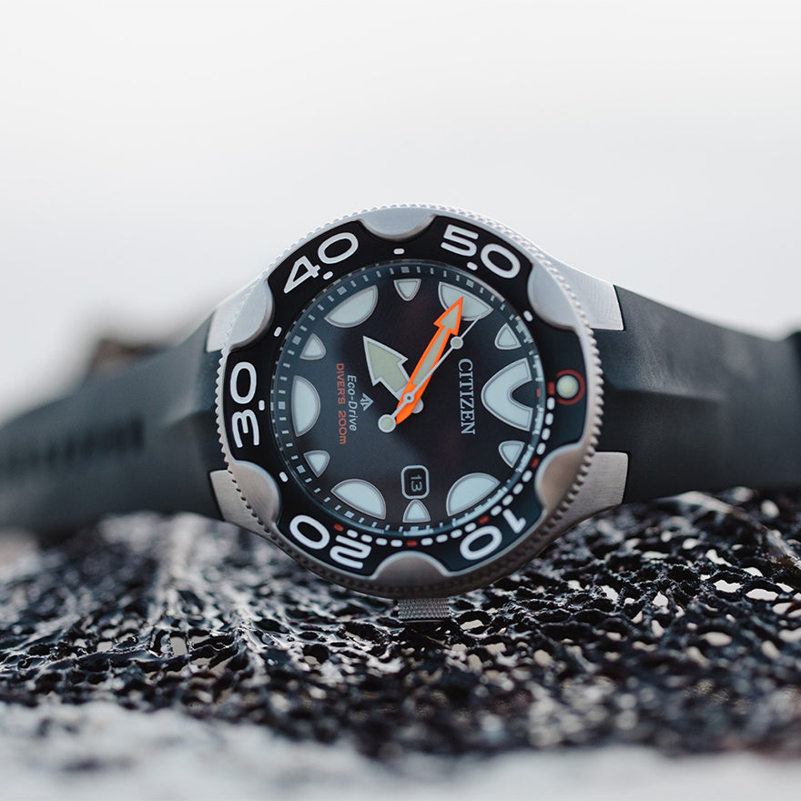 Citizen eco drive top titanium diver