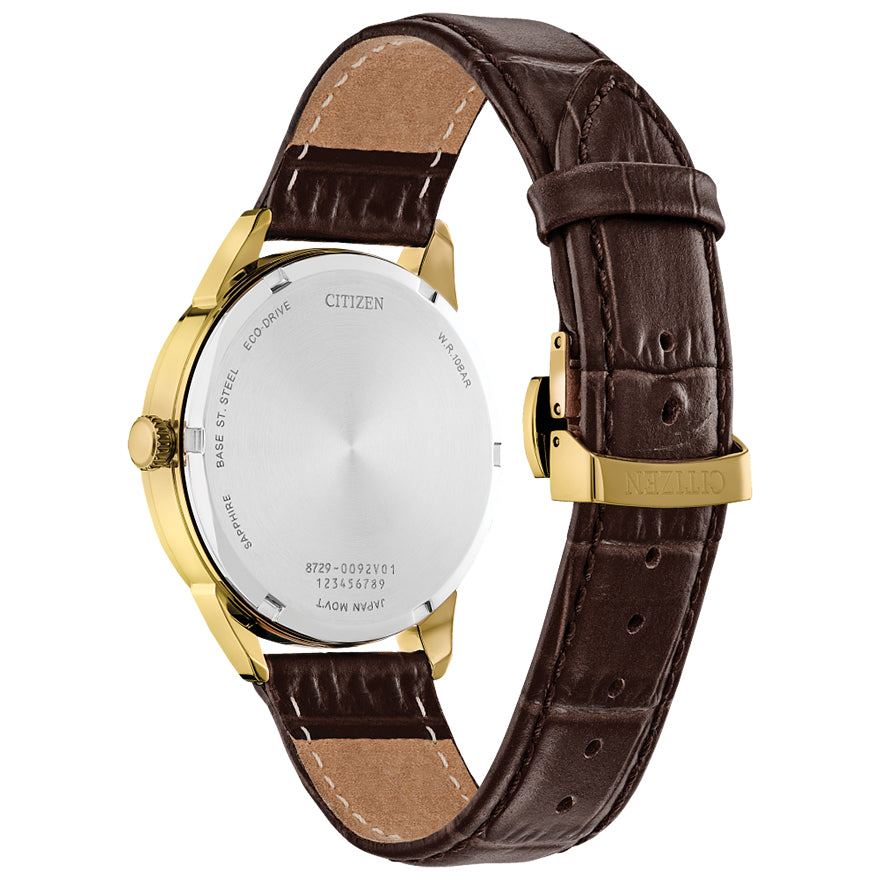 Citizen Eco-Drive Classic Leather Strap Watch | BU2112-06E