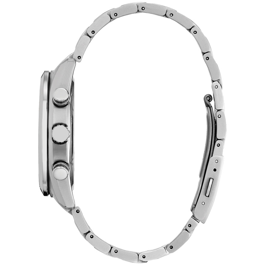 Citizen Eco-Drive Tsuki-yomi A-T Red Dial Super Titanium Bracelet