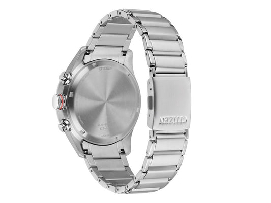 Citizen Eco-Drive Garrison Blue Dial Super Titanium Bracelet Watch | CA4490-85L