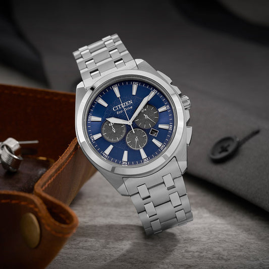 Citizen Eco-Drive Peyten Blue Dial Watch | CA4510-55L