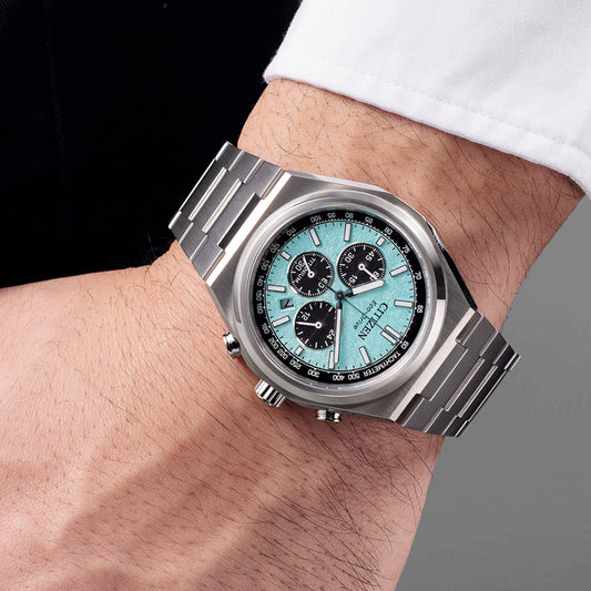 Citizen Eco-Drive Forza Chrono Blue Dial Watch | CA4610-85M