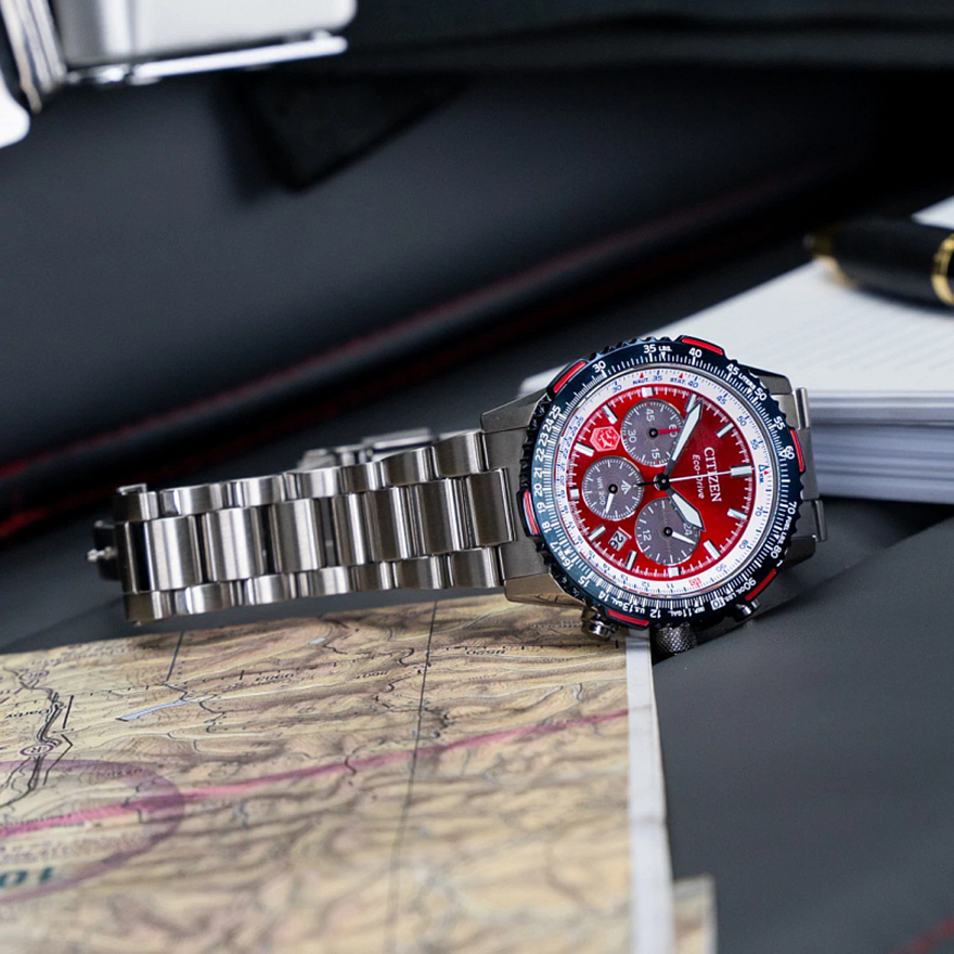 Citizen Eco-Drive Promaster Navihawk Watch Snowbirds | CA4668-51X