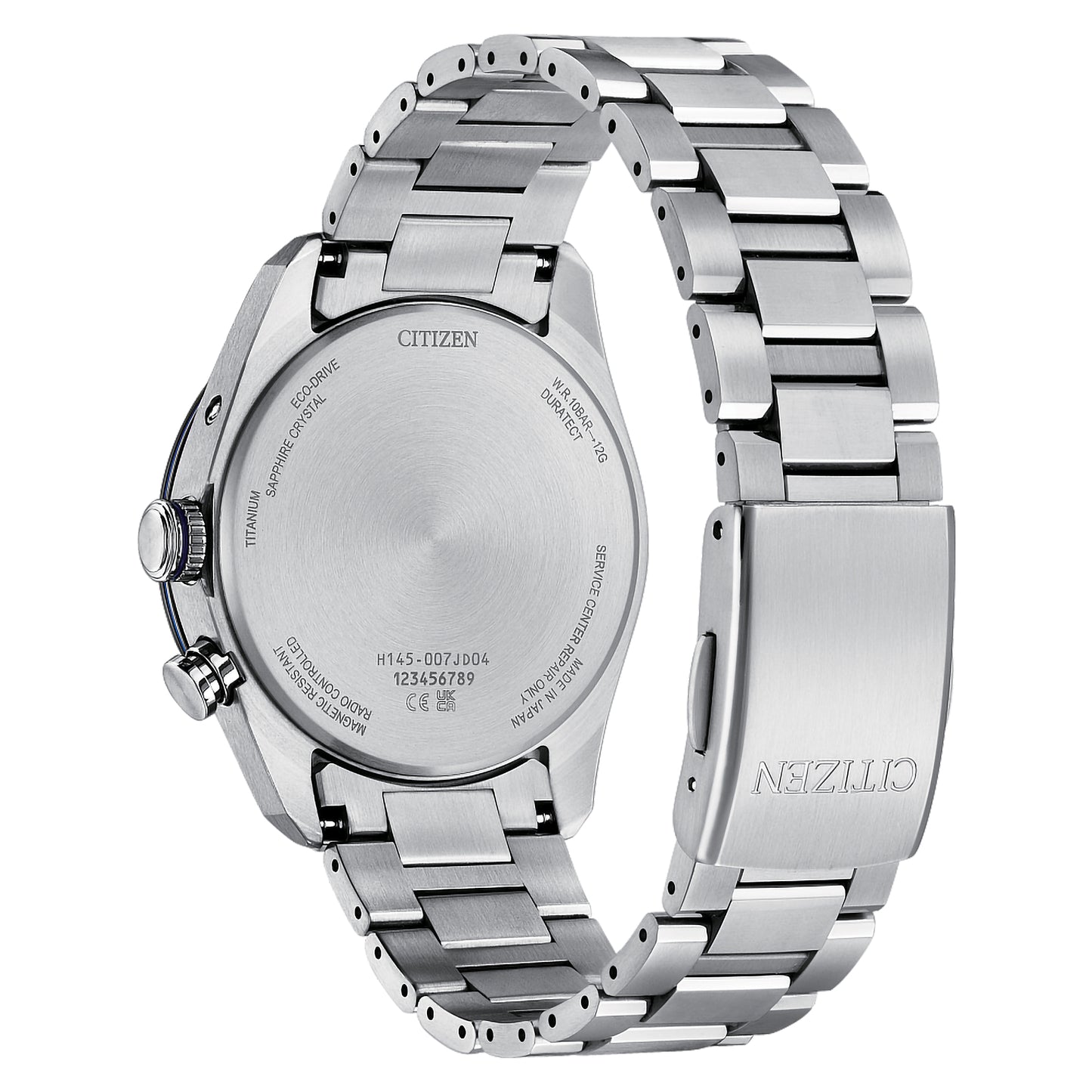 Citizen Eco-Drive Attesa Blue Dial Super Titanium Watch | CB0288-65L