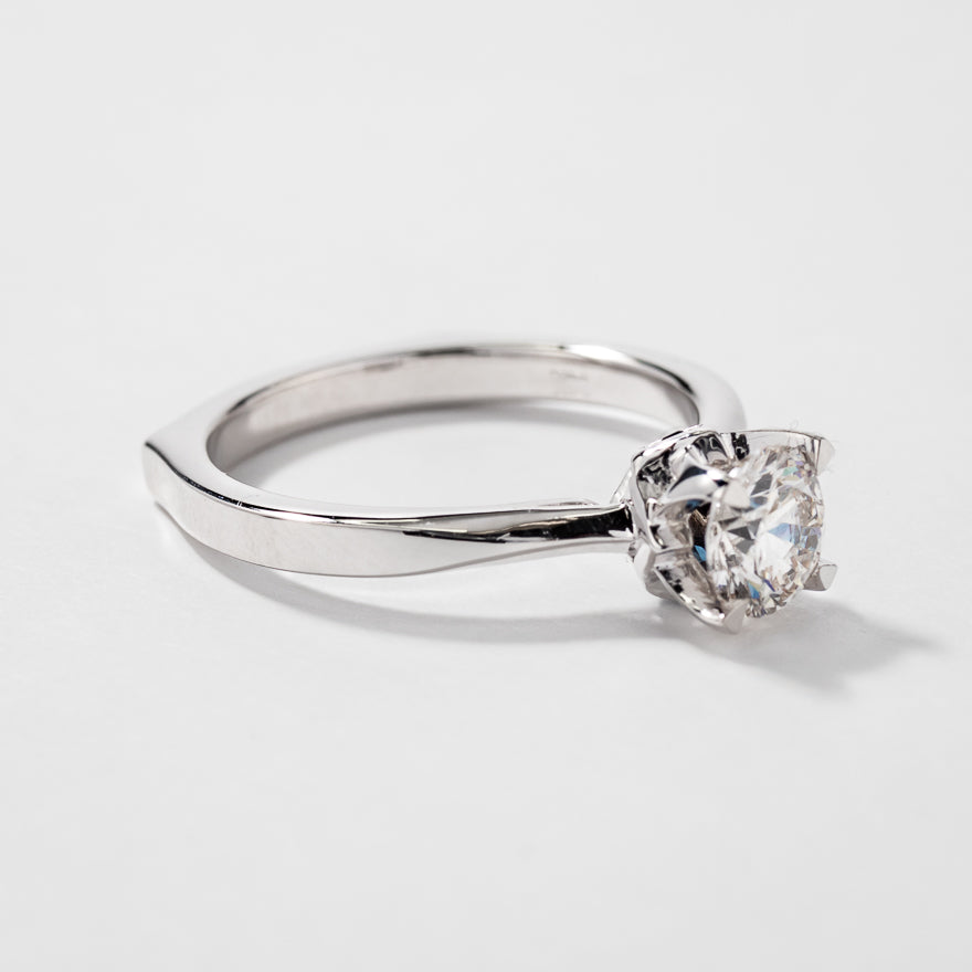 Princess Cut Diamond Engagement Ring in 14K White Gold (0.70 ct tw) –  Ann-Louise Jewellers