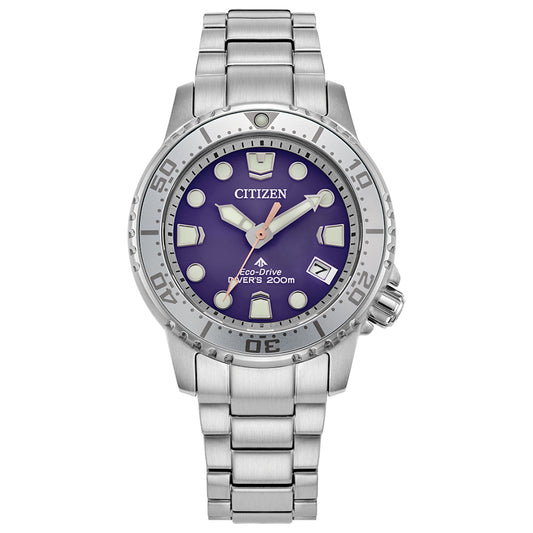 Citizen Eco-Drive Promaster Dive Purple Dial Ladies Watch | EO2027-50X