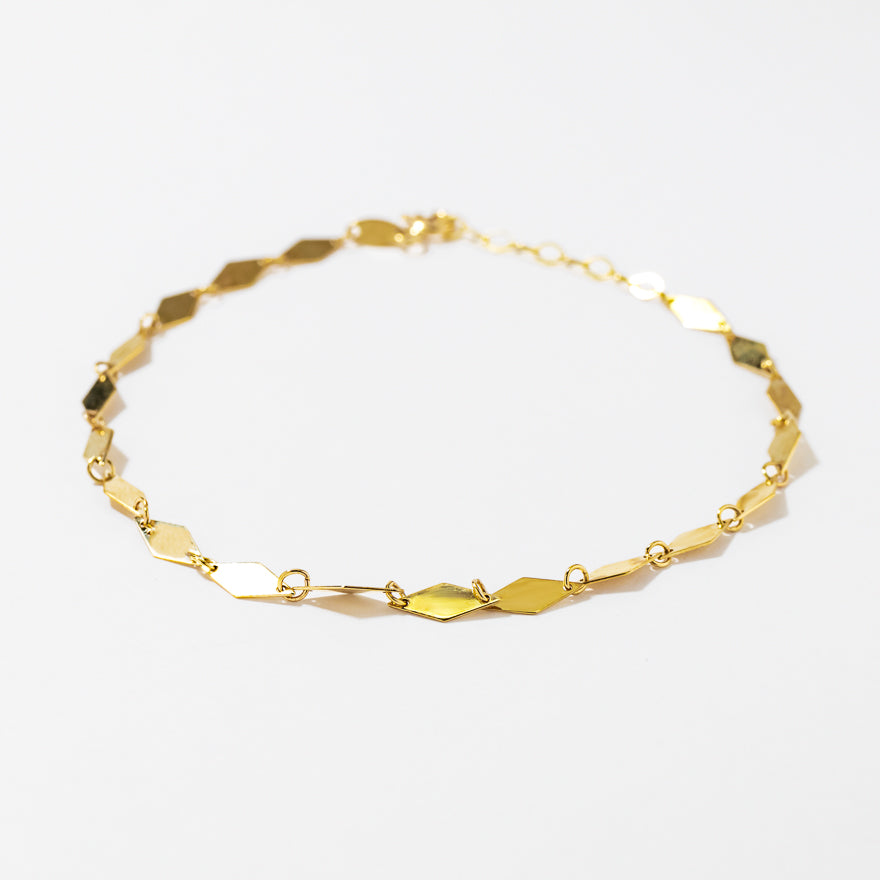 Link Bracelet in 10K Yellow Gold