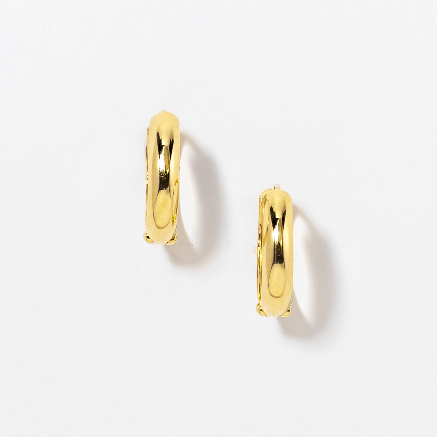 Hoop Earrings in 10K Yellow Gold