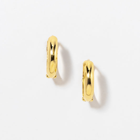 Hoop Earrings in 10K Yellow Gold