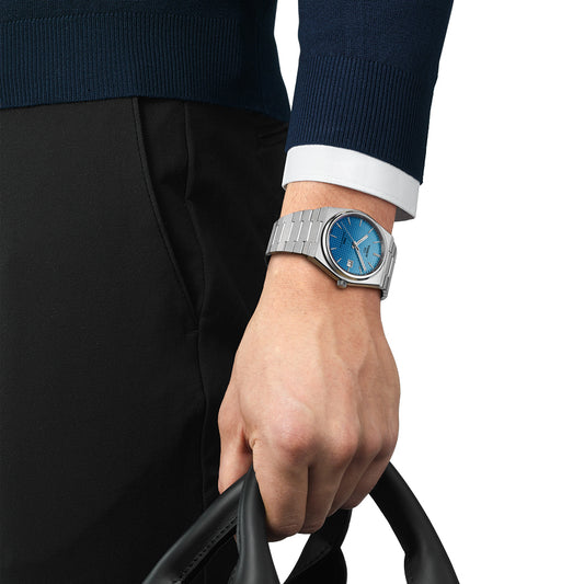 Tissot PRX Powermatic 80 40mm Ice Blue Gradient Dial | T1374071135101
