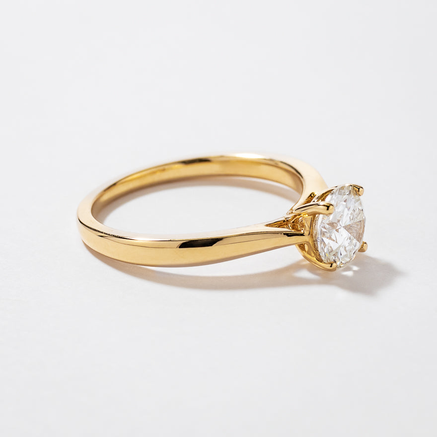 Canadian Diamond Solitaire Engagement Ring in 14K Yellow Gold (1.00 ct tw)
