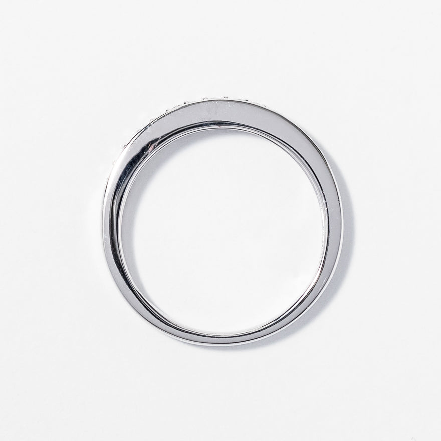 Wedding Band in 14K White Gold (0.21 ct tw)