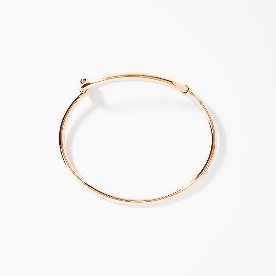 Oval Shape Bracelet in 10K Yellow Gold