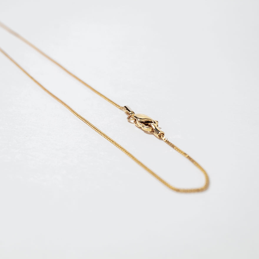 0.70mm Box Chain in 14K Yellow Gold (16")