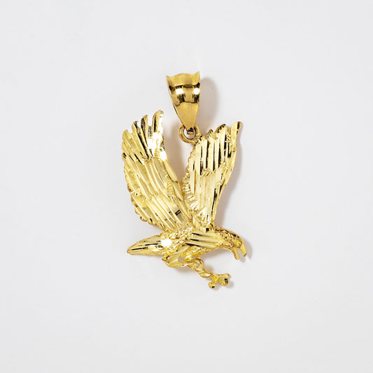 Eagle Pendant in 10K Yellow Gold