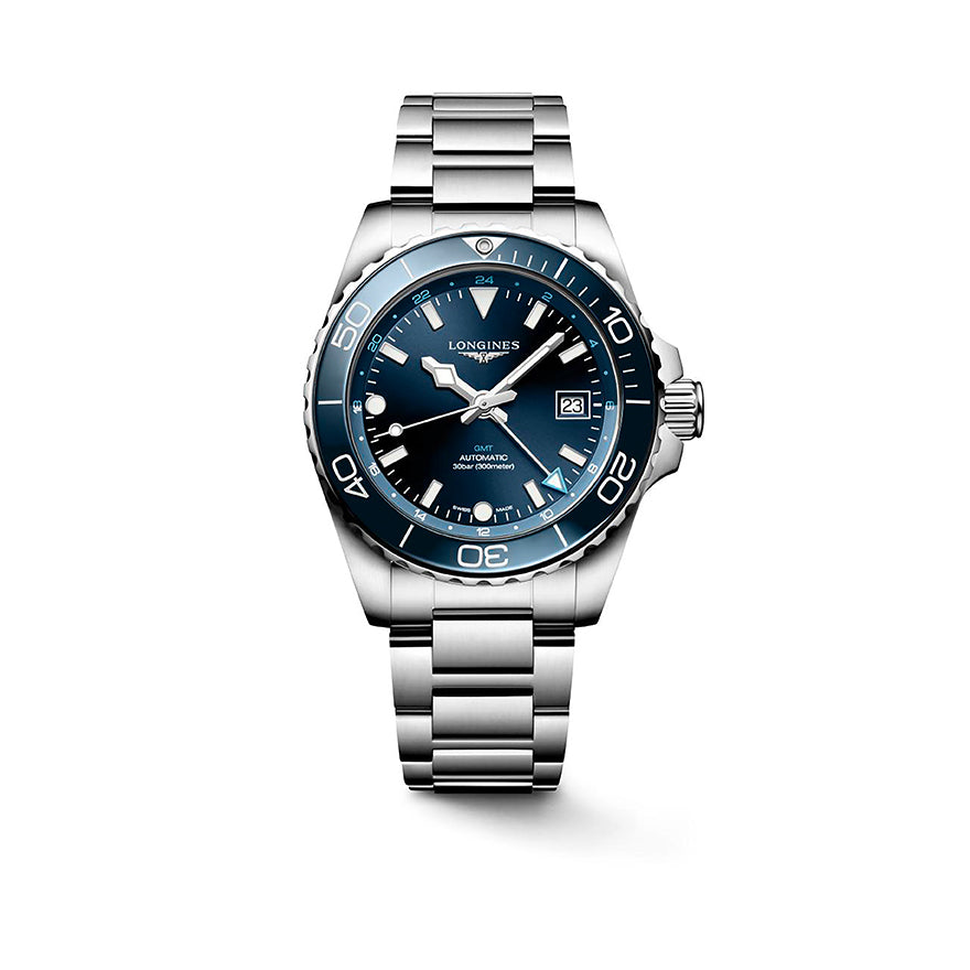 Longines HydroConquest GMT Blue Dial 41MM Automatic | L3.790.4.96.6