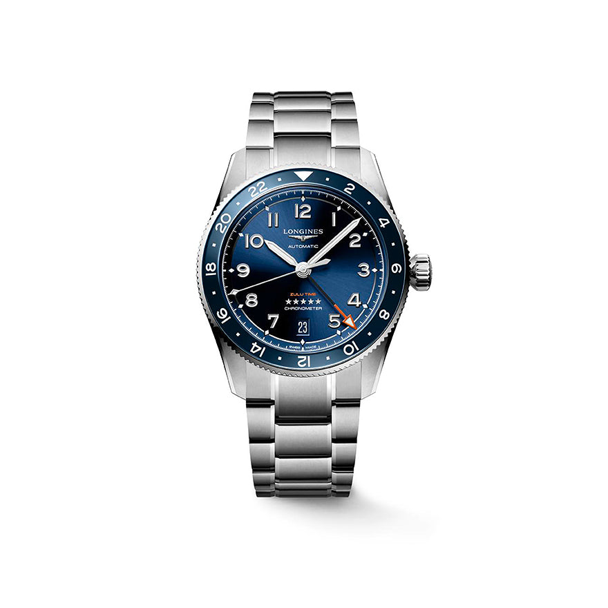 Longines Spirit Zulu Time Blue Dial 39 mm | L3.802.4.93.6 – Ann