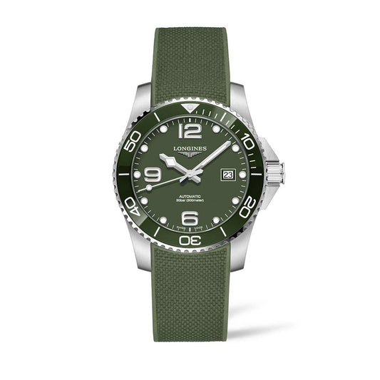 Longines HydroConquest Green Dial Watch | L37814069